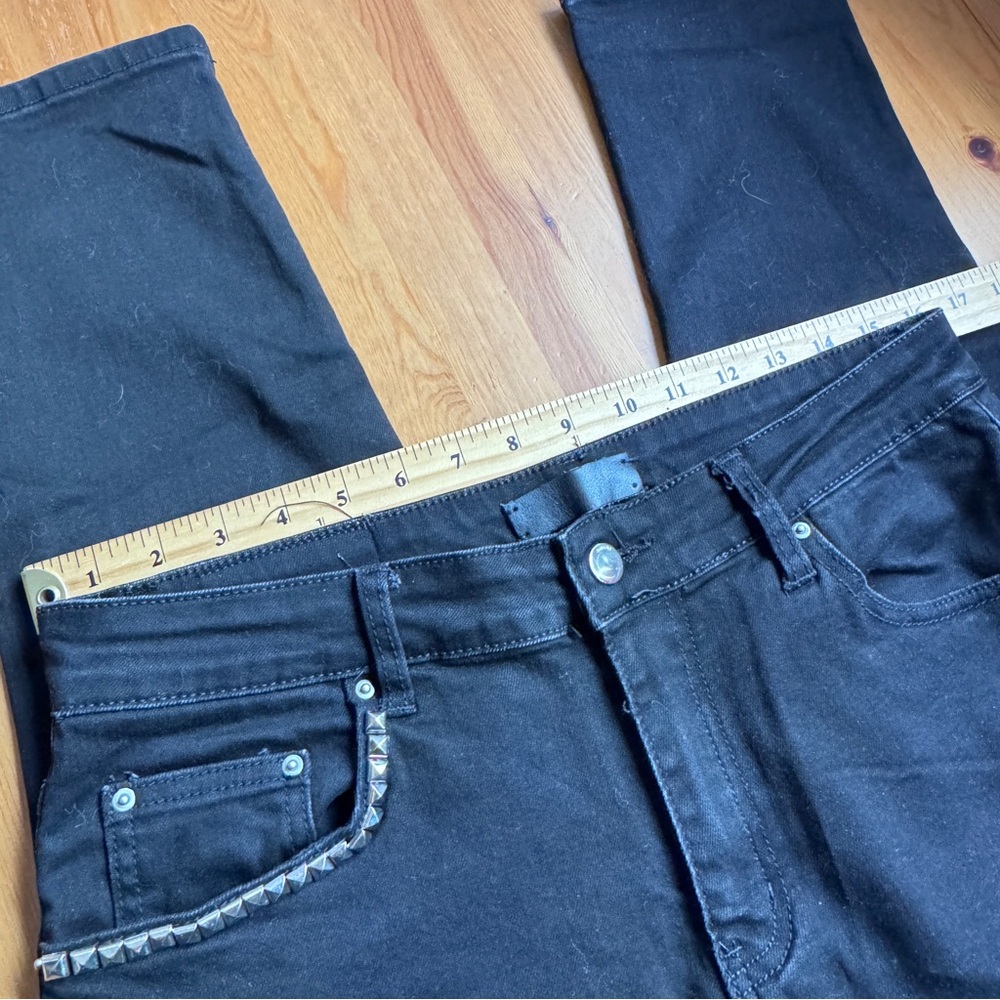 Amiri Black Patchwork Jeans - image 5